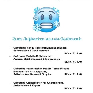 Gefrorene Brötchen