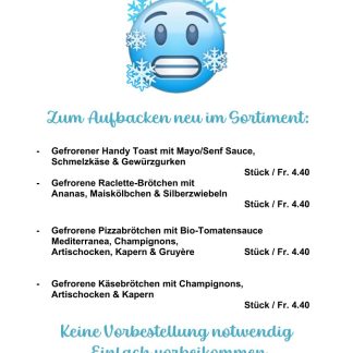 Gefrorene Brötchen