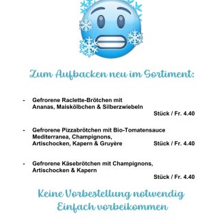 Gefrorene Brötchen